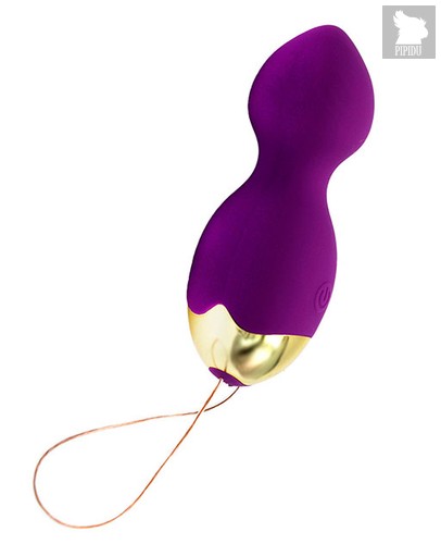 Фиолетовые вагинальные шарики Lust с вибрацией, цвет фиолетовый - RestArt