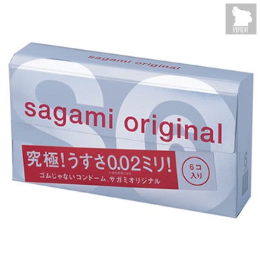 Ультратонкие презервативы Sagami Original - 6 шт. - Sagami