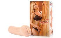 Реалистичный мастурбатор-вагина телесного цвета Elegance с двойным слоем материала, цвет телесный - Kokos