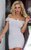Платье Adeline с бретельками на плечи, цвет белый, M-L - SoftLine Collection (SLC)