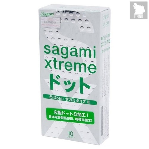 Презервативы Sagami Xtreme 0,02 Type-E №10 - Sagami