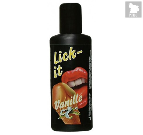 Смазка-массаж 3в1 Lick It со вкусом ванили, 50 мл - ORION