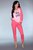 Мягкая пижамка Malblea с длинным рукавом, цвет розовый, размер S-M - Livia Corsetti