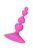 Розовая анальная втулка Eromantica - 8 см., цвет розовый - Eromantica