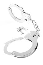 Наручники Fetish Fantasy Series - Designer Metal Handcuffs, цвет серебряный - Pipedream