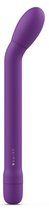 Фиолетовый G-стимулятор с вибрацией Bgee Classic - 18 см., цвет фиолетовый - B Swish