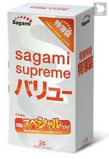 Ультратонкие презервативы Sagami Xtreme SUPERTHIN - 24 шт. - Sagami