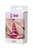 Розовая силиконовая анальная пробка Loverty - 8 см, цвет розовый - Toyfa