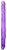 Фиолетовый двусторонний фаллоимитатор 14 Inch Double Dildo - 35 см., цвет фиолетовый - Blush Novelties