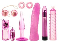 Розовый вибронабор Mystic Treasures Couples Kit, цвет розовый - Me You Us