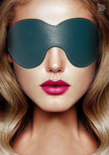 Зеленая маска на глаза Eyemask, цвет зеленый - Shots Media