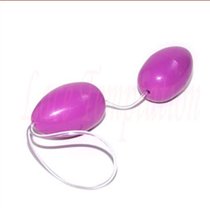 Фиолетовые анальные шарики вытянутой формы - Baile