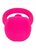 Ярко-розовое эрекционное кольцо Silicone Rechargeable Teasing Tongue Enhancer, цвет розовый - California Exotic Novelties