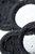 Набор из двух эрекционных колец ELEPHANT RINGS, цвет черный - Sexus