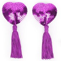 Фиолетовые пэстисы с кисточками, цвет фиолетовый - Bioritm