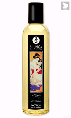 Массажное масло с ароматом яблок Passion - 250 мл - Shunga Erotic Art
