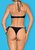 Женский купальник-бикини Costarica, цвет черный, XL - Obsessive