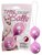 Розовые вагинальные шарики Twin Balls, цвет розовый - ORION