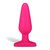 Розовый плаг из силикона - 14 см - Erotic Fantasy