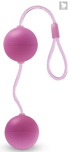 Розовые вагинальные шарики Bonne Beads, цвет розовый - Blush Novelties