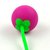 Вагинальные шарики "Сладкая вишня", цвет зеленый/розовый - 4sexdreaM