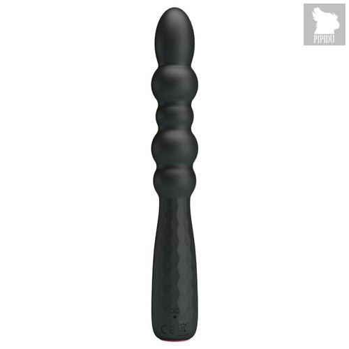 Черный гнущийся вибратор Monroe - 18,5 см., цвет черный - Baile