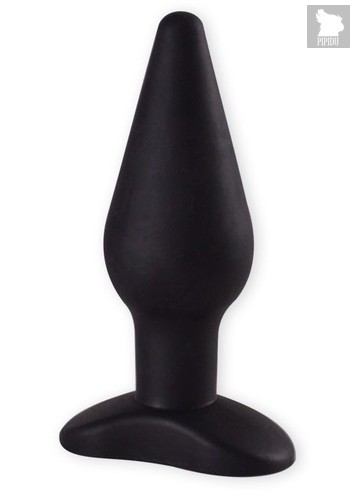Чёрная анальная пробка - 9 см, цвет черный - Sitabella (СК-Визит)