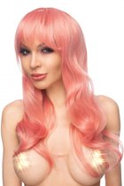 Розовый парик "Сэкера", цвет розовый - МиФ