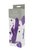 Фиолетовый вибратор с клиторальным стимулятором UNIK HUMMER - 20,7 см, цвет фиолетовый - Seven Creations