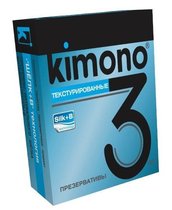 Текстурированные презервативы KIMONO - 3 шт. - Kimono