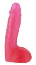 Розовый фаллоимитатор XSKIN 7 PVC DONG - 18 см, цвет розовый - Dream toys