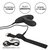 Черный массажер простаты с пультом-браслетом Eclipse Wristband Remote Pulsing Probe - 11,5 см., цвет черный - California Exotic Novelties