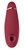 Бордовый клиторальный стимулятор Womanizer Premium 2, цвет бордовый - Epi24