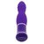 Фиолетовый вибратор ECSTASY Rippled Vibe - 19,5 см., цвет фиолетовый - Howells