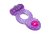 Фиолетовое эрекционное кольцо Rings Ringer, цвет пурпурный - Lola Toys