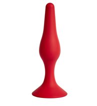 Бордовая анальная пробка Gravity L - 12,5 см, цвет бордовый - Le Frivole