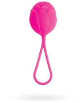 Розовый вагинальный шарик с петелькой для извлечения, цвет розовый - Toyfa