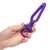 Фиолетовая силиконовая пробка с прорезью Silicone Groove Probe - 10,25 см., цвет фиолетовый - California Exotic Novelties