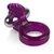 Кольцо на пенис Ring Of Passion, цвет фиолетовый - California Exotic Novelties