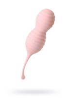 Нежно-розовые вагинальные шарики ZEFYR с пультом ДУ, цвет розовый - Eromantica
