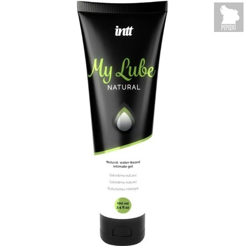 Увлажняющий гель-лубрикант на водной основе для тела My Lube Natural - 100 мл. - INTT