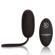 Виброяйцо Silicone Remote Rechargeable Egg перезаряжаемое, цвет черный - California Exotic Novelties