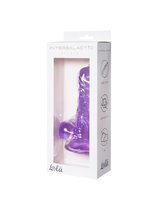 Прозрачный дилдо Intergalactic Oxygen Purple 7084-02lola, цвет фиолетовый - Lola Toys