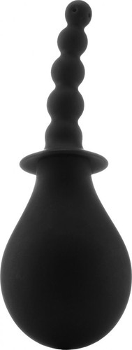 Чёрный анальный душ Anal Douche, цвет черный - Shots Media