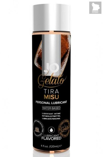 Вкусовой лубрикант JO Gelato Tiramisu Flavored Lubricant, тирамису, 120 мл - System JO