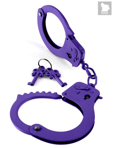 Наручники Fetish Fantasy Series - Designer Metal Handcuffs, цвет сиреневый - Pipedream