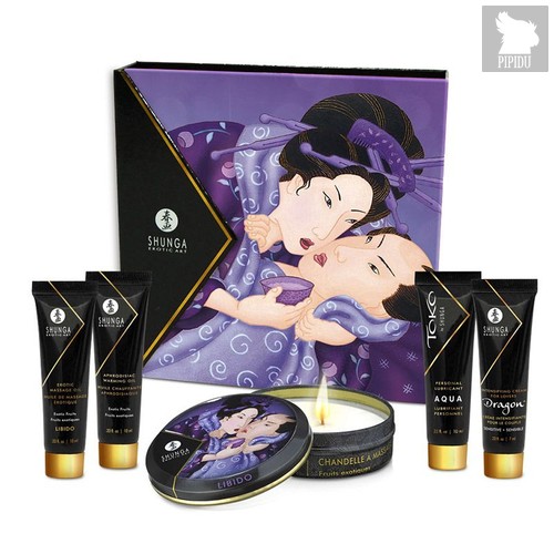 Подарочный набор Geishas secret из 5 предметов - Shunga Erotic Art