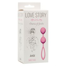 Вагинальные шарики Love Story Diaries of a Geisha, цвет розовый - Lola Toys