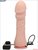 Вибратор-гигант на присоске из реалистичного материала - 26,5 см - Eroticon