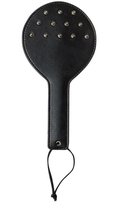 Черная шлепалка Barb с шипами - 30 см., цвет черный - Lola Toys